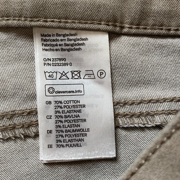 H&M Jeans Hm Tan Skinny Jeans Size Poshmark